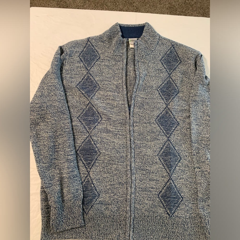 Haband Full Zip Cardigan Sweater